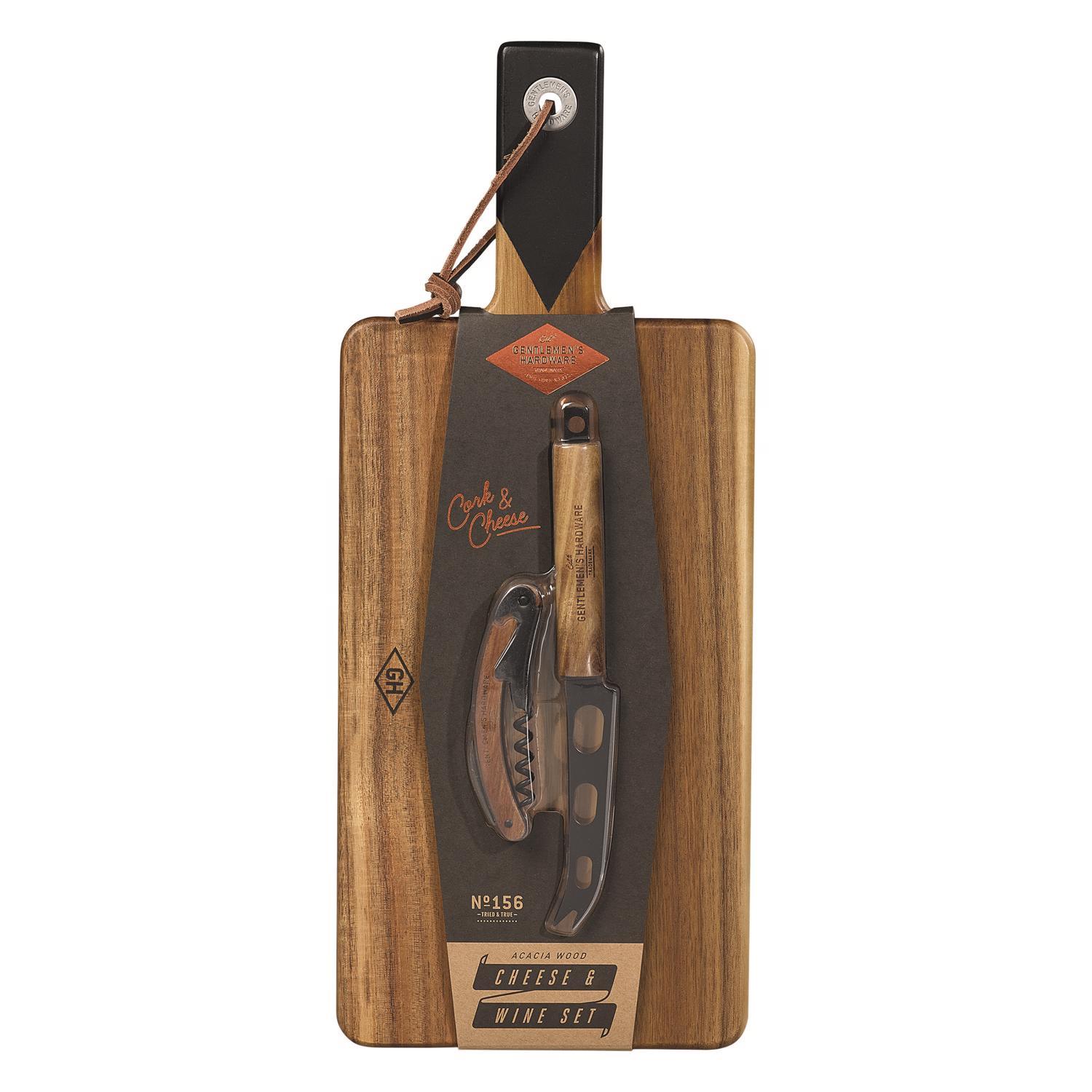 Gentlemen’s Hardware Acacia Wood Waiters Tool Sansujyuku sansujyuku.com