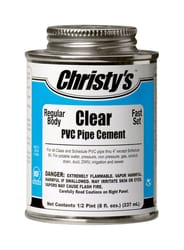 Christy's Clear Cement For PVC 8 oz