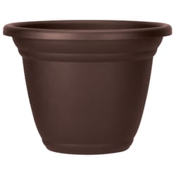 HC Companies Mojave 16.5 in. H X 22 in. D Resin/Stone Powder Texture Planter Chocolate