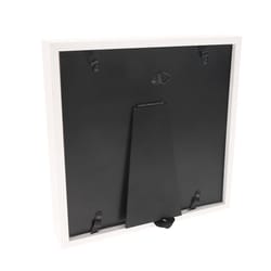 Pavilion We People Matte White Wood Picture Frame 7.75 in. H X 1.25 in. W