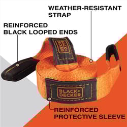 Black+Decker Easy By Design 9000 lb. cap. 20 ft. Recovery Strap