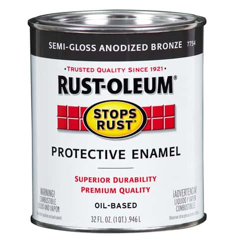 Rust-Oleum 12 oz Stops Rust Gloss Anodized Bronze Spray Paint