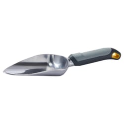 WOODLAND TOOLS 13.37 in. Aluminum V-Shaped Digging Hand Trowel Poly Handle