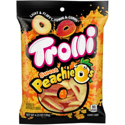 Trolli Peachie O's Gummy Candy 4.25 oz