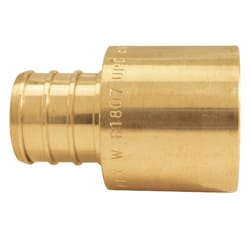Apollo 3/4 in. PEX Barb in to X 3/4 in. D Female Sweat Brass Adapter