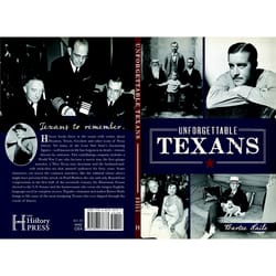 Arcadia Publishing Unforgettable Texans History Book