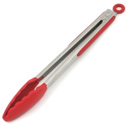 Chef Craft Red Silicone Tong