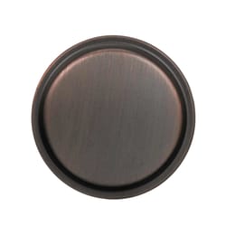 Amerock Westerly Collection Round Cabinet Knob 1-3/16 in. D 1-3/16 in. Oil Rubbed Bronze 1 pk