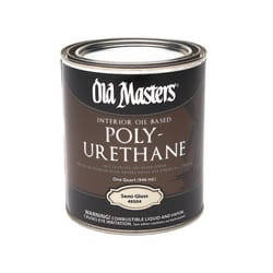 Old Masters Semi-Gloss Clear Oil-Based Polyurethane 1 qt