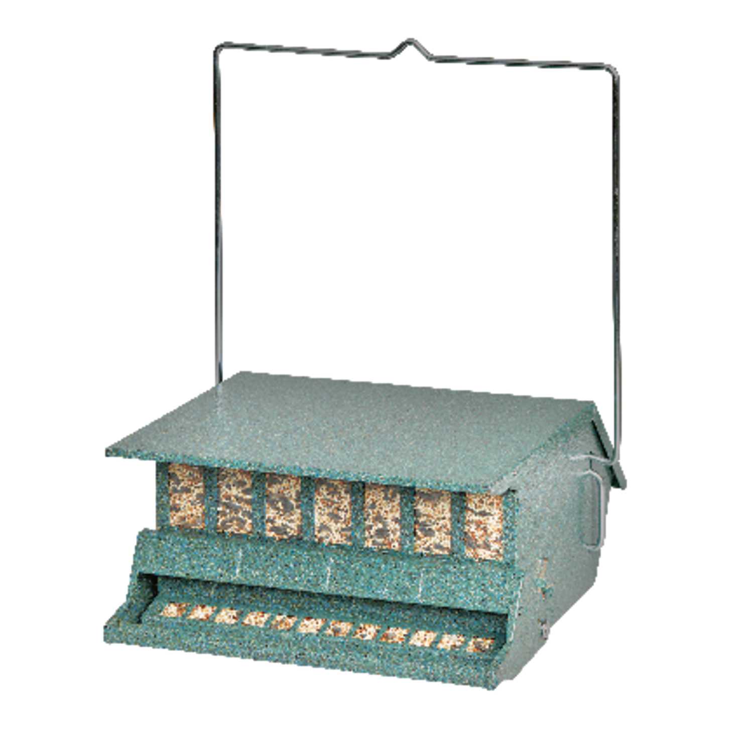 Audubon Wild Bird 9 Lb Steel Hopper Bird Feeder 1 Ports Ace