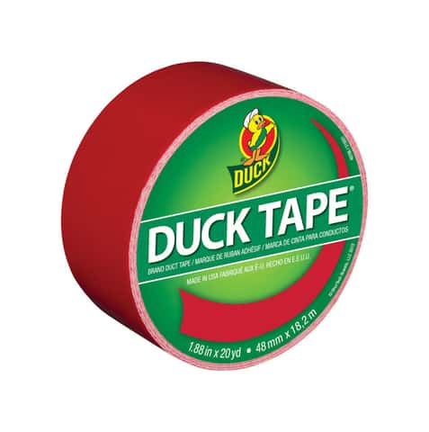 Duck Brand 1.88 in x 20 yd. White Colored Duct Tape, 6 Pack