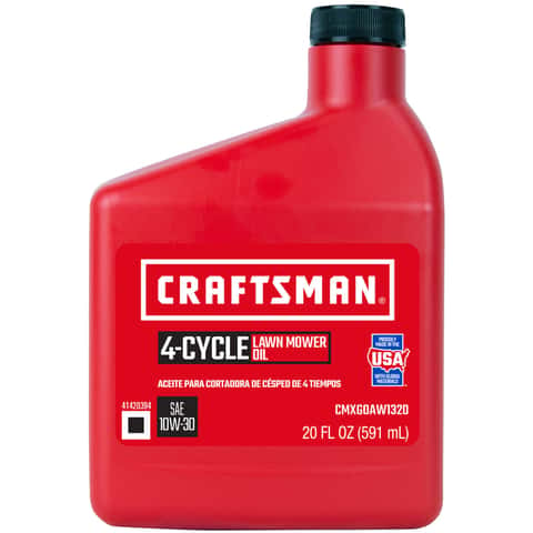 Craftsman m230 lawn mower oil online type