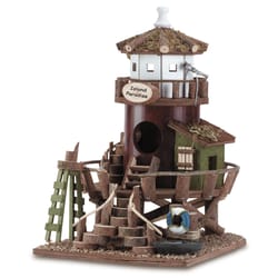 Songbird Valley Island Paradise 11.25 in. H X 7.5 in. W X 8.75 in. L Wood Bird House