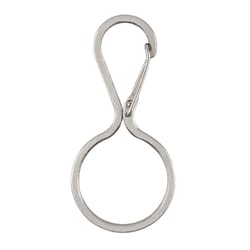 Nite Ize Infini-Key 2 in. D Stainless Steel Silver Key Ring