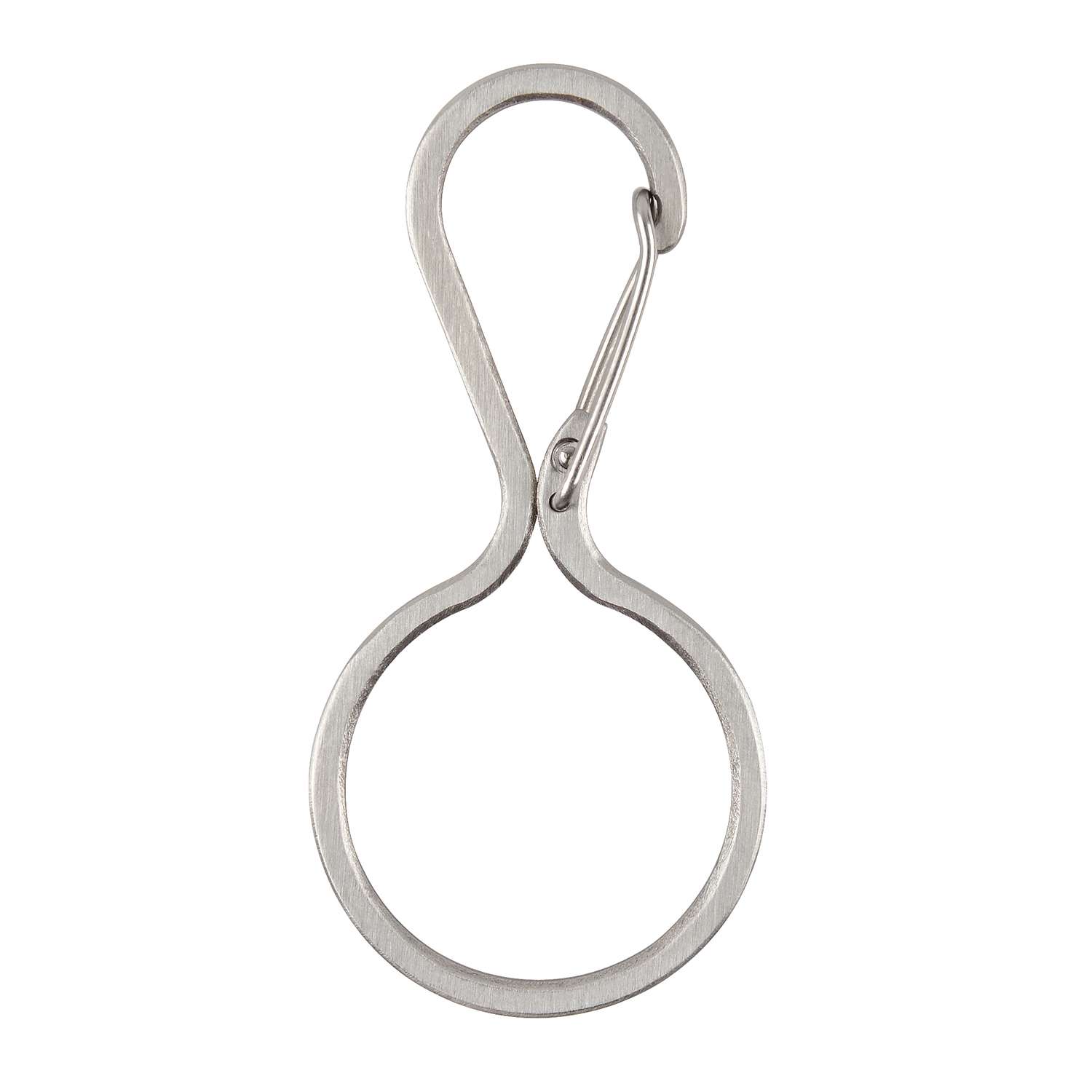 Nite Ize Infini-Key 2 in. D Stainless Steel Silver Key Ring Nite Ize Infini-Key 2 in. D Stainless Steel Silver Key Ring