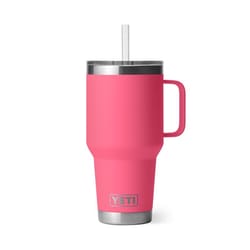 YETI Rambler 35 oz Tropical Pink BPA Free Insulated Straw Tumbler