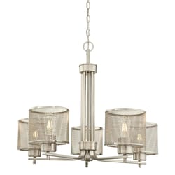 Westinghouse Morrison Brushed Nickel Gray 5 lights Chandelier