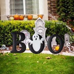 Glitzhome 30 in. Ghost BOO Hanging Decor