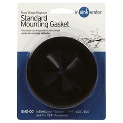 InSinkErator 3.25-in Black Rubber Garbage Disposal Splash Guard in