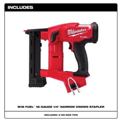 Milwaukee M18 FUEL 18 Ga. 18 Volt Brushless 1/4 in. Narrow Crown Stapler