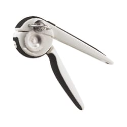 Chef'n  Black/White  Stainless Steel  Manual  Can Opener 