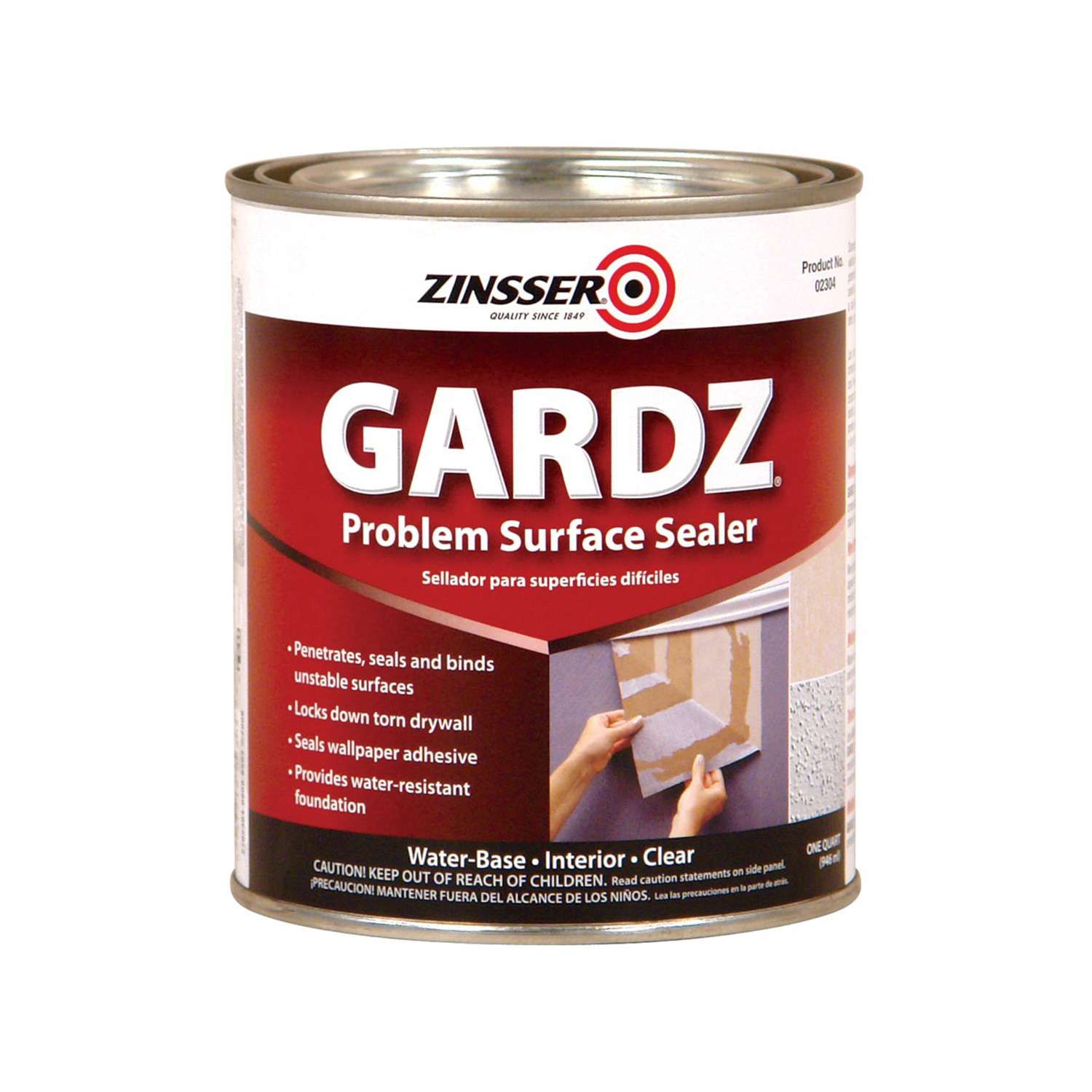 Zinsser Gardz Clear Matte Primer 1 qt Ace Hardware