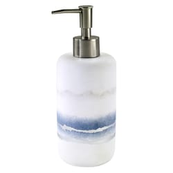 Avanti Linens Murano Silver Plastic Lotion/Soap Dispenser