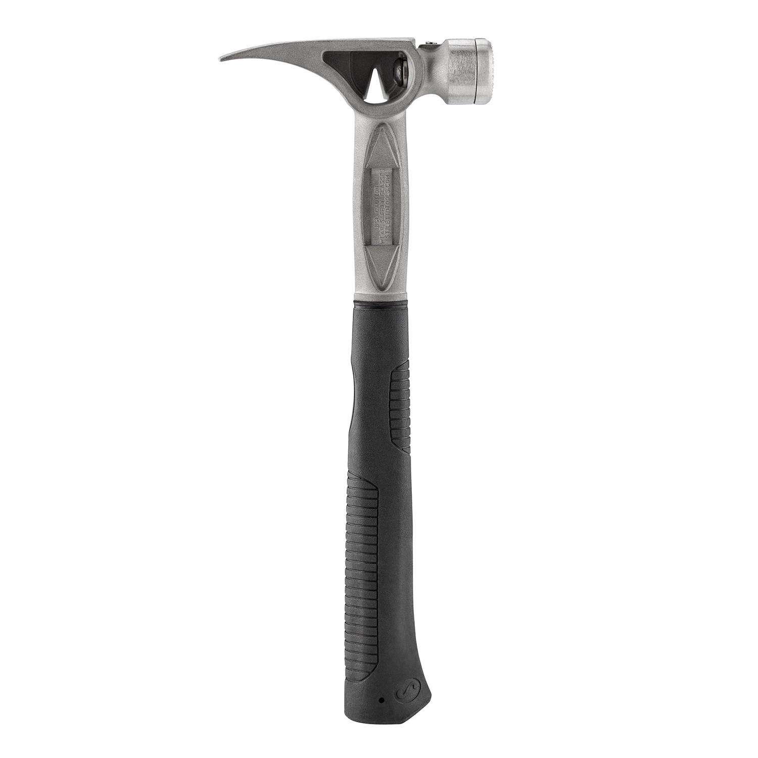 Boss Hammers 14oz Titanium Fiberglass Handle Hammer Milled Face