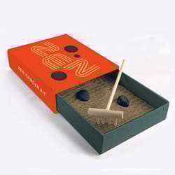Kikkerland Zen Garden Kit Orange