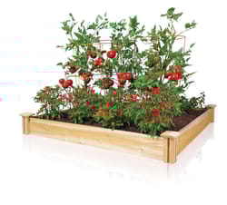 Greenes 5.5 in. H x 48 in. W Cedar Raised Bed Planter Brown