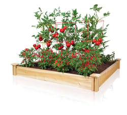 Greenes 5.5 in. H x 48 in. W Cedar Raised Bed Planter Brown