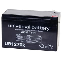 UPG Sealed Lead-Acid 12 V 7 mAh Replacement Battery 1 pk