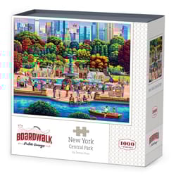 Boardwalk Iconic Places New York Central Park Jigsaw Puzzle Multicolored 1000 pc
