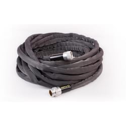 Teknor Apex Zero-G 5/8 in. D X 50 ft. L Heavy Duty Commercial Grade Garden Hose Black