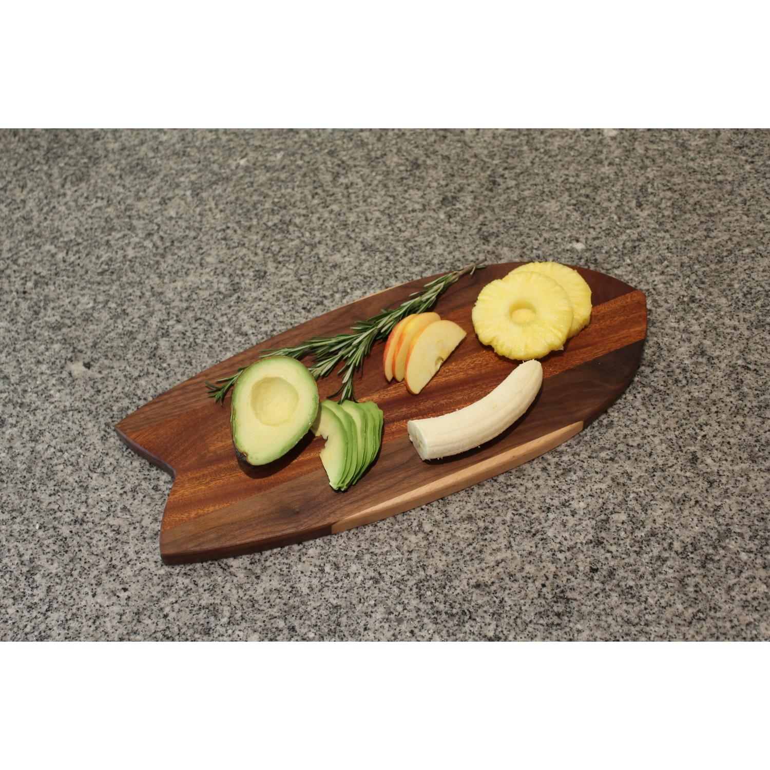 Coastal Carolina 19 in. L X 8.5 in. W X 0.63 in. Hardwood Cheese Board Sansujyuku sansujyuku.com