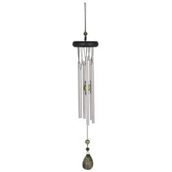 Woodstock Chimes Aluminum/Wood 17 in. Wind Chime