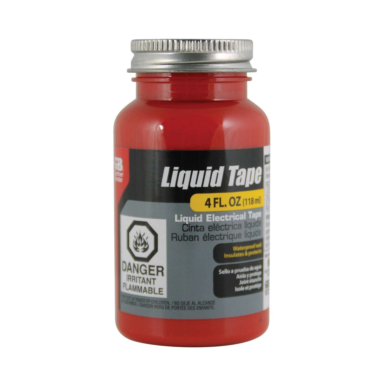 Gardner Bender Liquid Tape 2 in. W x 2 in. L Red Rubber Liquid