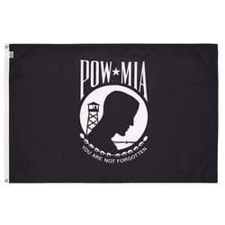 Valley Forge Pow-Mia Military Flag 3 ft. W X 5 ft. L