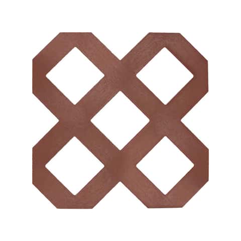 Grid Axcents 48 in. W X 8 ft. L Adobe Plastic Lattice Panel Grid Axcents 48 in. W X 8 ft. L Adobe Plastic Lattice Panel