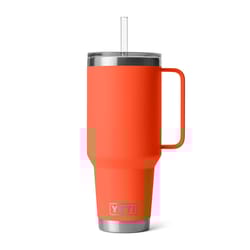 YETI Rambler 42 oz Papaya BPA Free Straw Mug