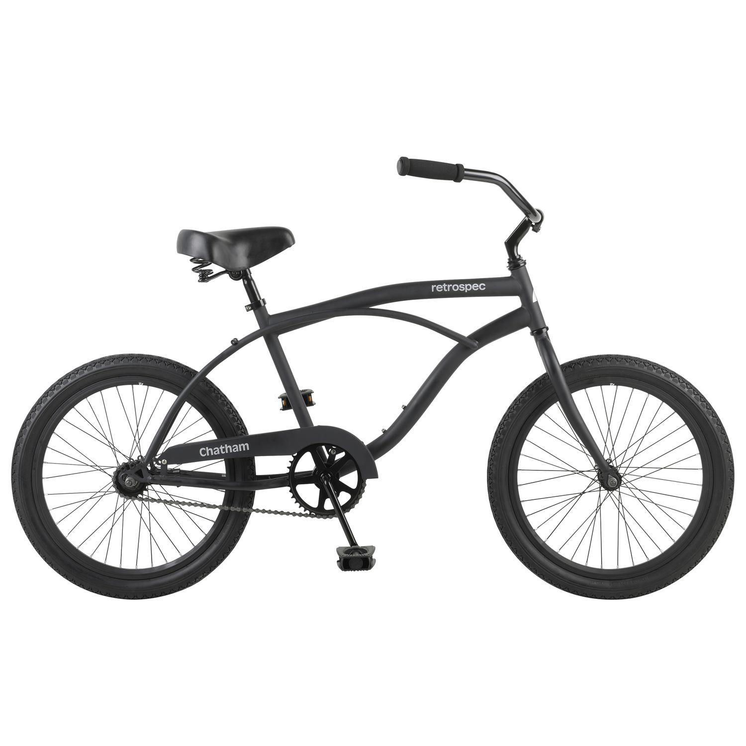 Retrospec Chatham Kid’s 20 in. D Cruiser Bicycle Matte Black Sansujyuku sansujyuku.com