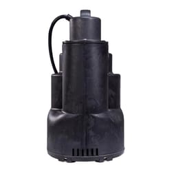 Eco-Flo SUP Series 1/4 HP 1800 gph Thermoplastic Switchless Switch Submersible Utility Pump