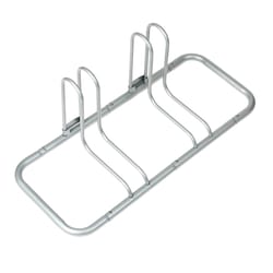 Retrospec Steel Bicycle Storage Rack 2 Bike Silver