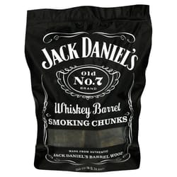 Jack Daniels Whiskey Barrel All Natural Whiskey Oak Wood Smoking Chunks 350 cu in