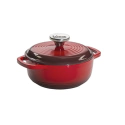Lodge Cast Iron Dutch Oven 1.5 Red