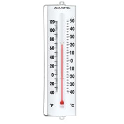 AcuRite Thermometer Plastic White