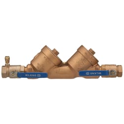 Zurn 1-1/4 in. FNPT Bronze Double Check Backflow Preventer 1-1/4 in. FNPT 1 pc