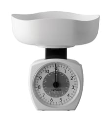 Taylor 350 lb Digital Bathroom Scale White/Gray - Ace Hardware