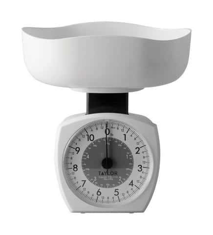 Taylor White Analog Bath Scale