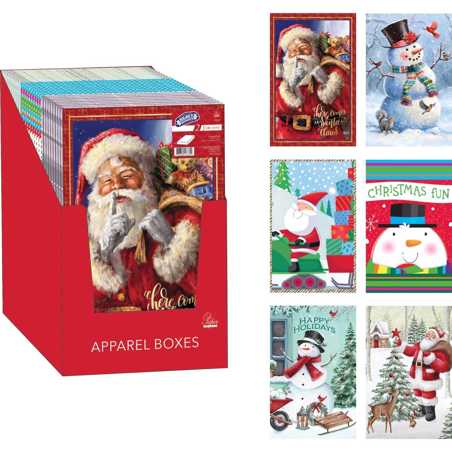 Paper Images Assorted Holiday Robe Gift Boxes Mfr# C27RBACD